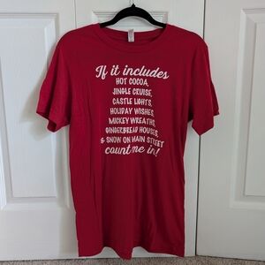 Red Graphic Men's T-Shirt